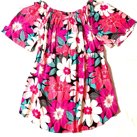 NWT LA BLANCA Resortwear Tropical Dress/Cover-Up - Picture 9 of 9